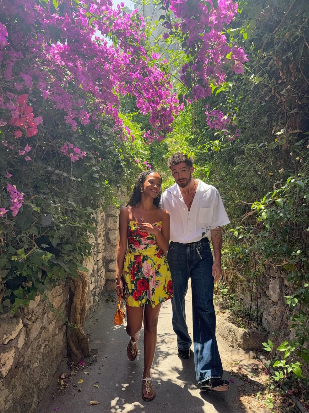 João Guilherme e Agnes Nunes — Foto: Reprodução/Instagram