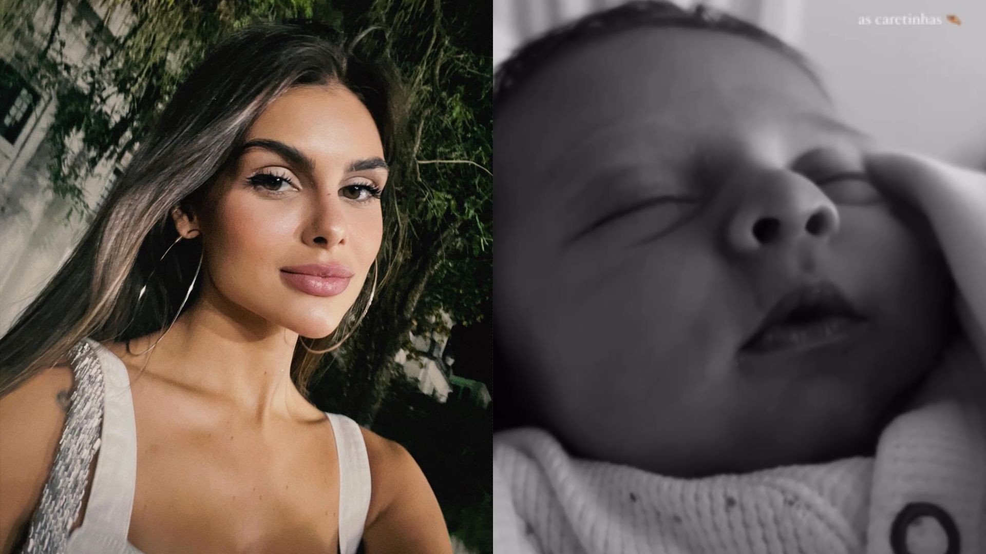 Amanda Kimberlly encanta web ao mostrar o rosto de Helena, sua filha ...