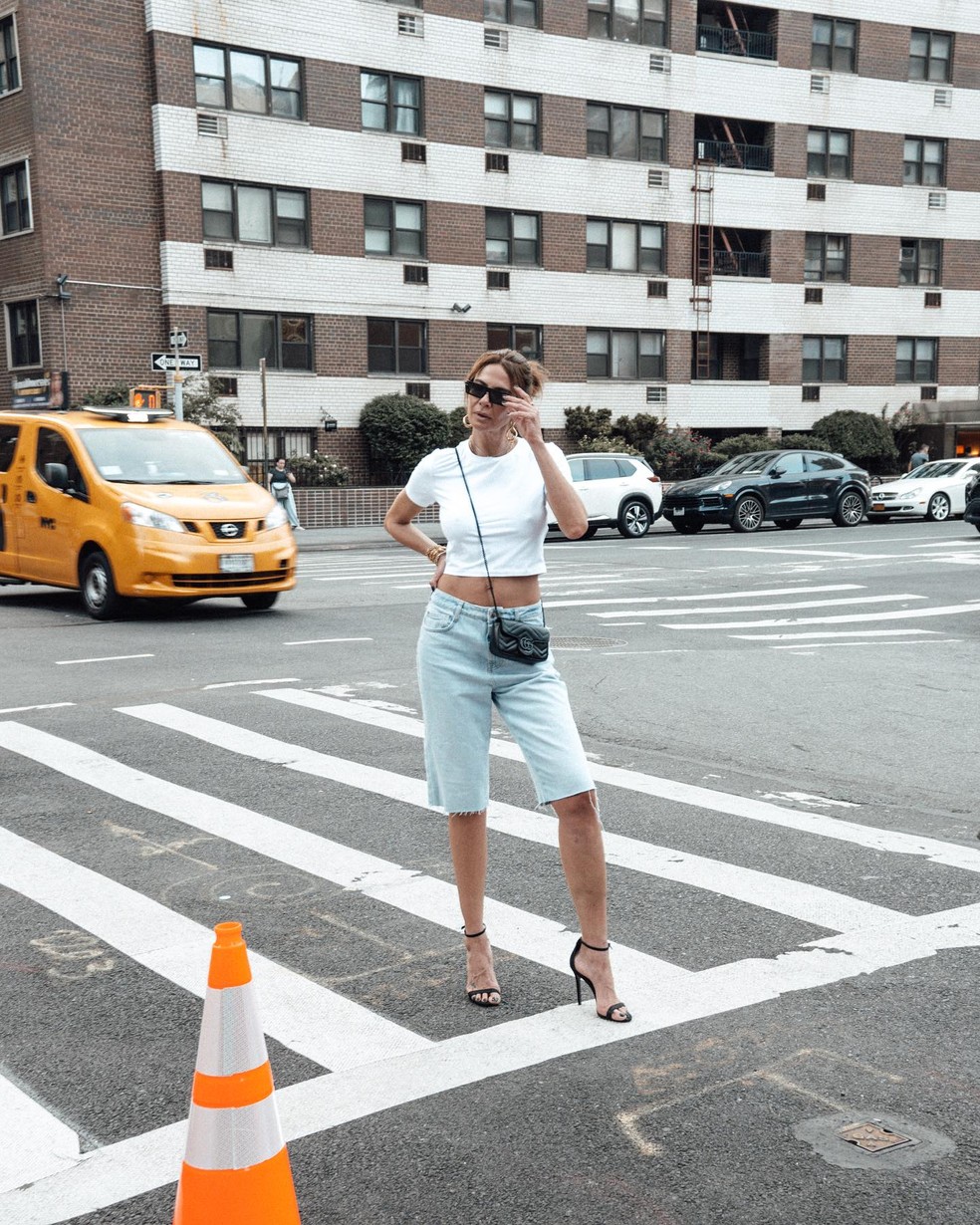 Luciana Gimenez posa pelas ruas de Nova York — Foto: Reprodução/Instagram