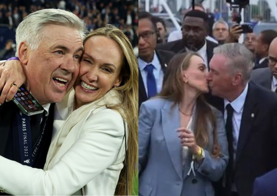Quem é a esposa de Ancelotti, que acompanhou o técnico na convocação