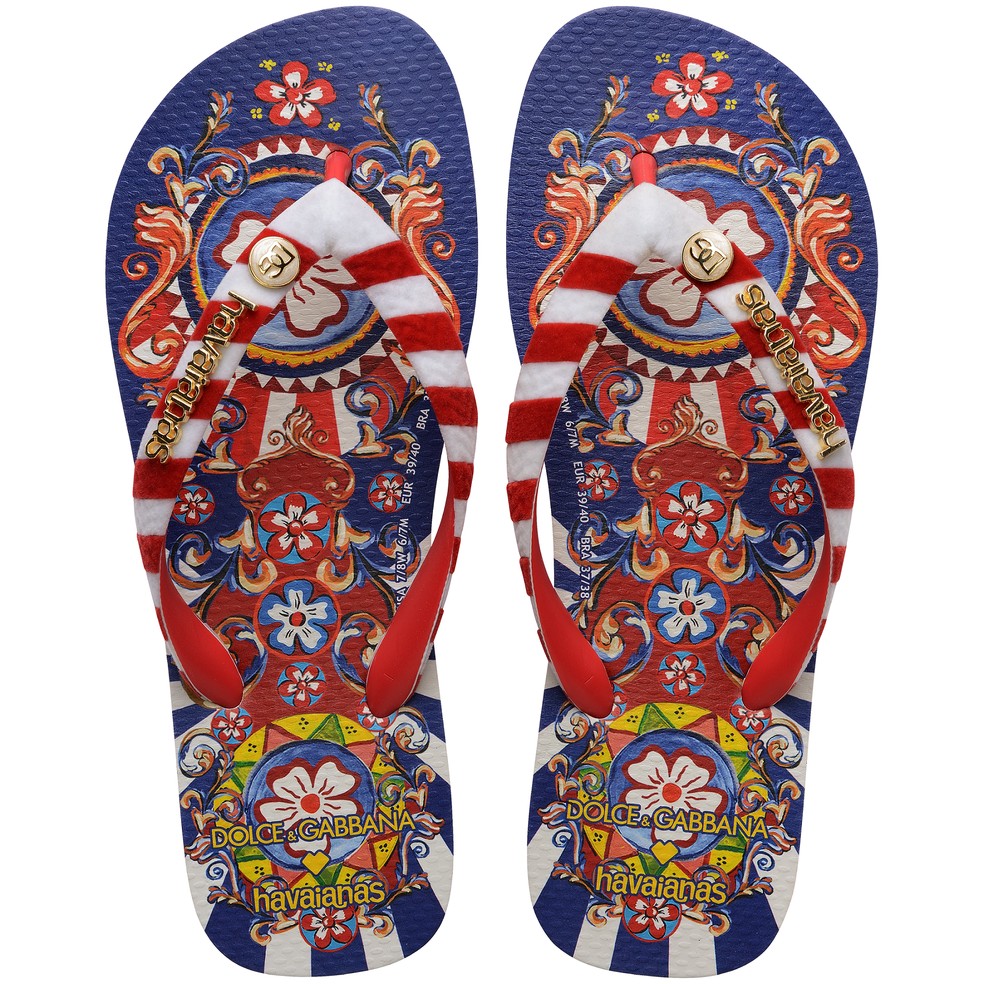 Havaianas e Dolce Gabbana apresentam colecao exclusiva Estilo GQ