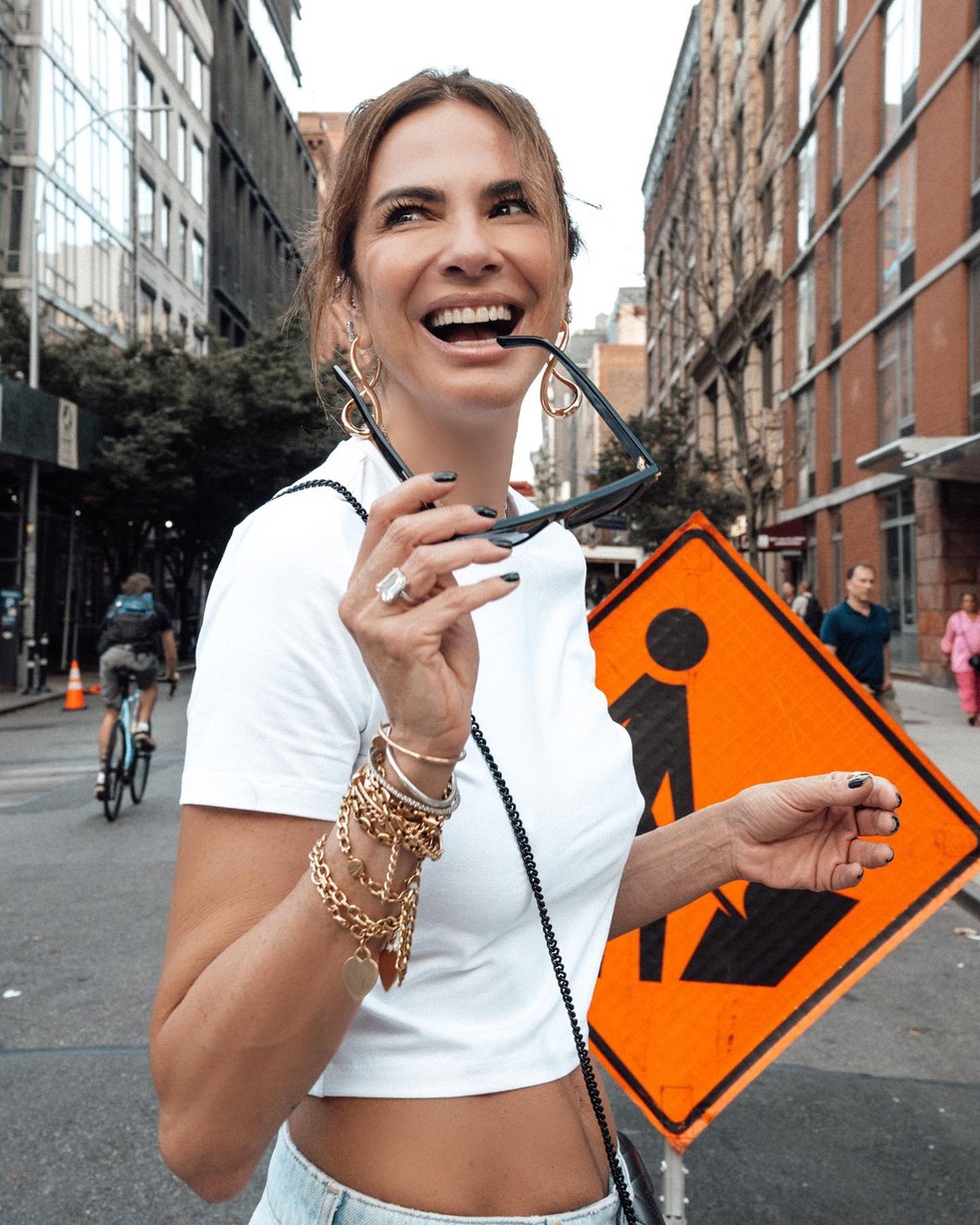 Luciana Gimenez se diverte em Nova York — Foto: Reprodução/Instagram