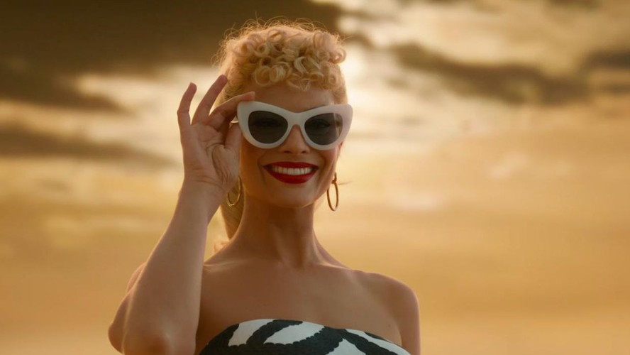 Margot Robbie durante teaser de 'Barbie (2023)'