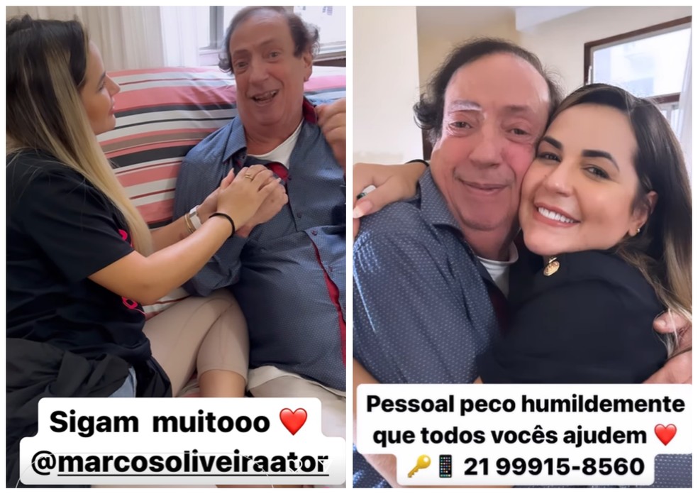 Deolane Bezerra pede para seguidores seguirem e ajudarem Marcos Oliveira — Foto: Instagram/Reprodução