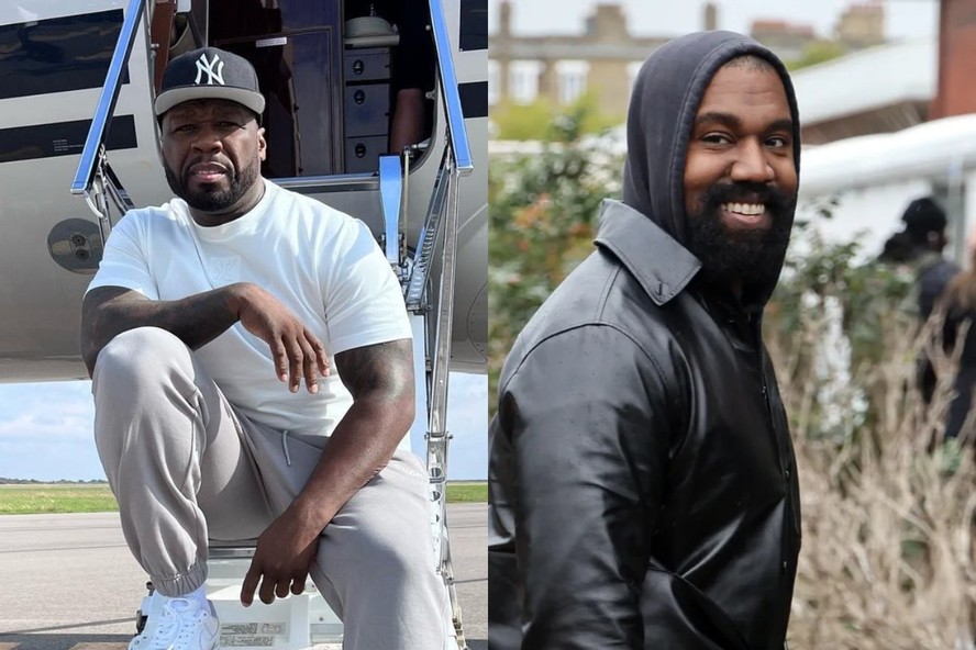 50 Cent diz que Kanye West não é 'louco': 'Sabe exatamente o que está ...