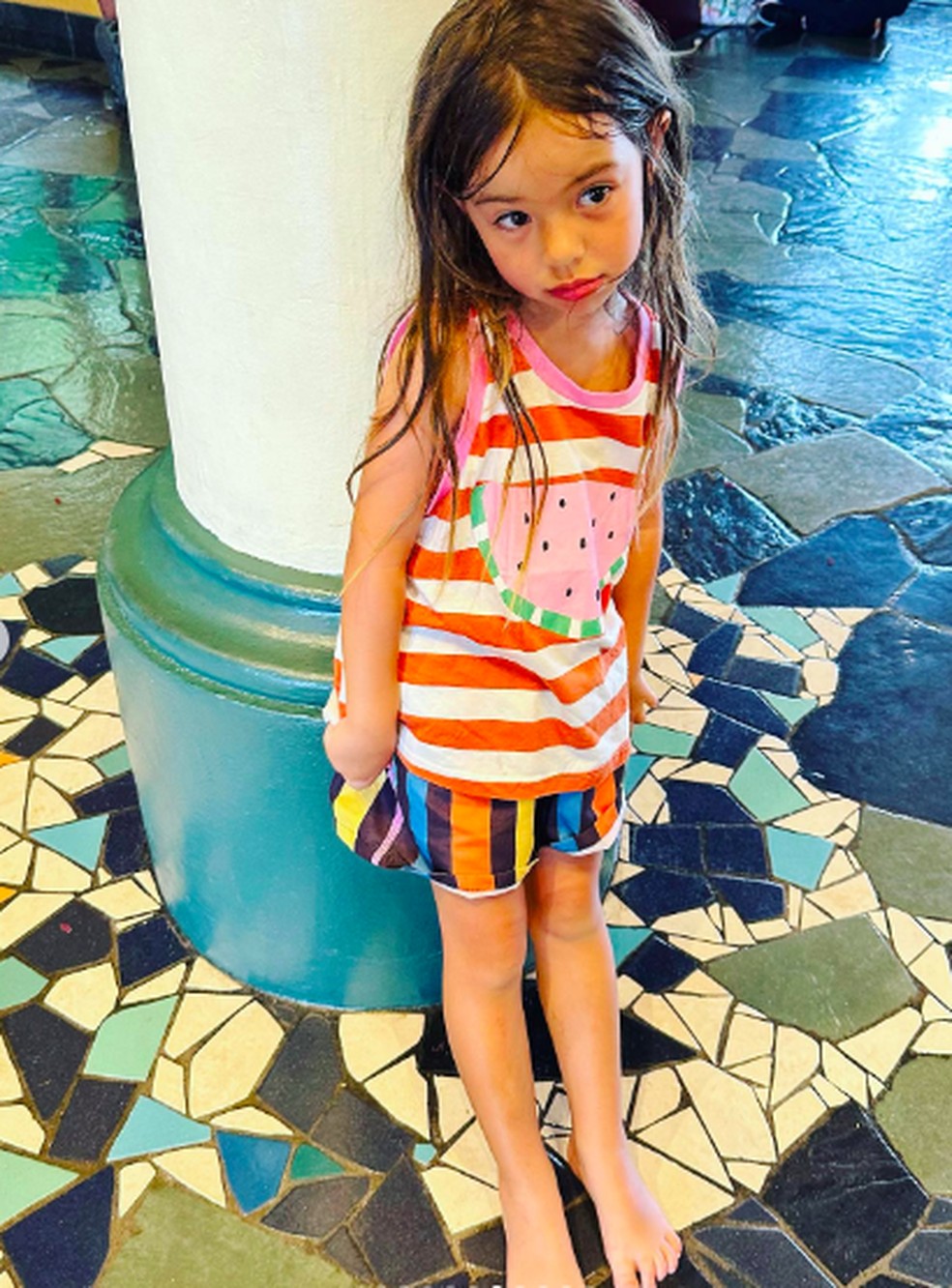 Zoe em Orlando — Foto: Reprodução Instagram