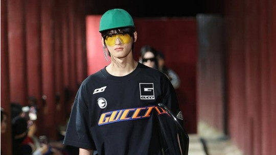 Gucci leva streetwear desconstruído para Seul em coleção Cruise 2024