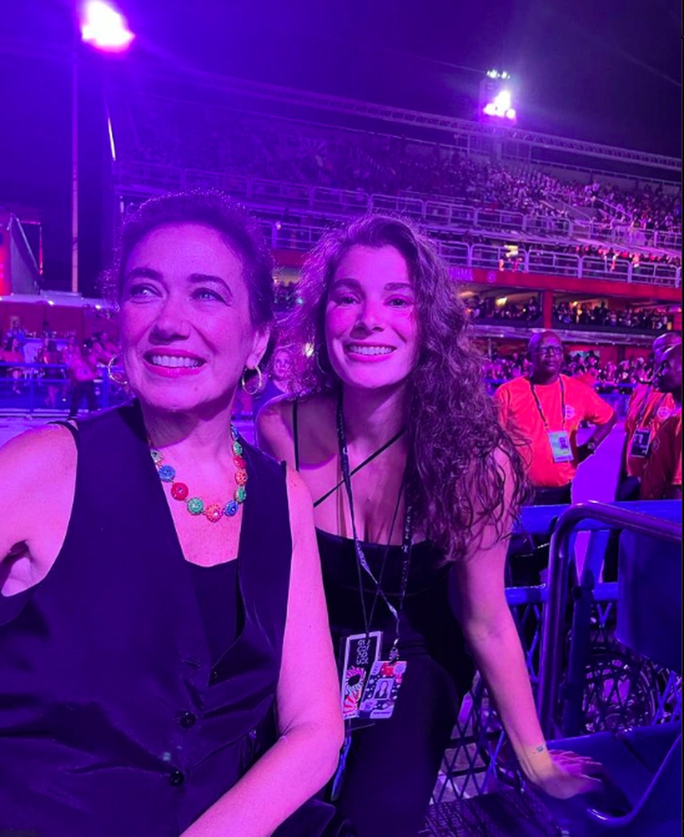 Lilia Cabral e a filha Giulia Bertolli — Foto: Reprodução Instagram