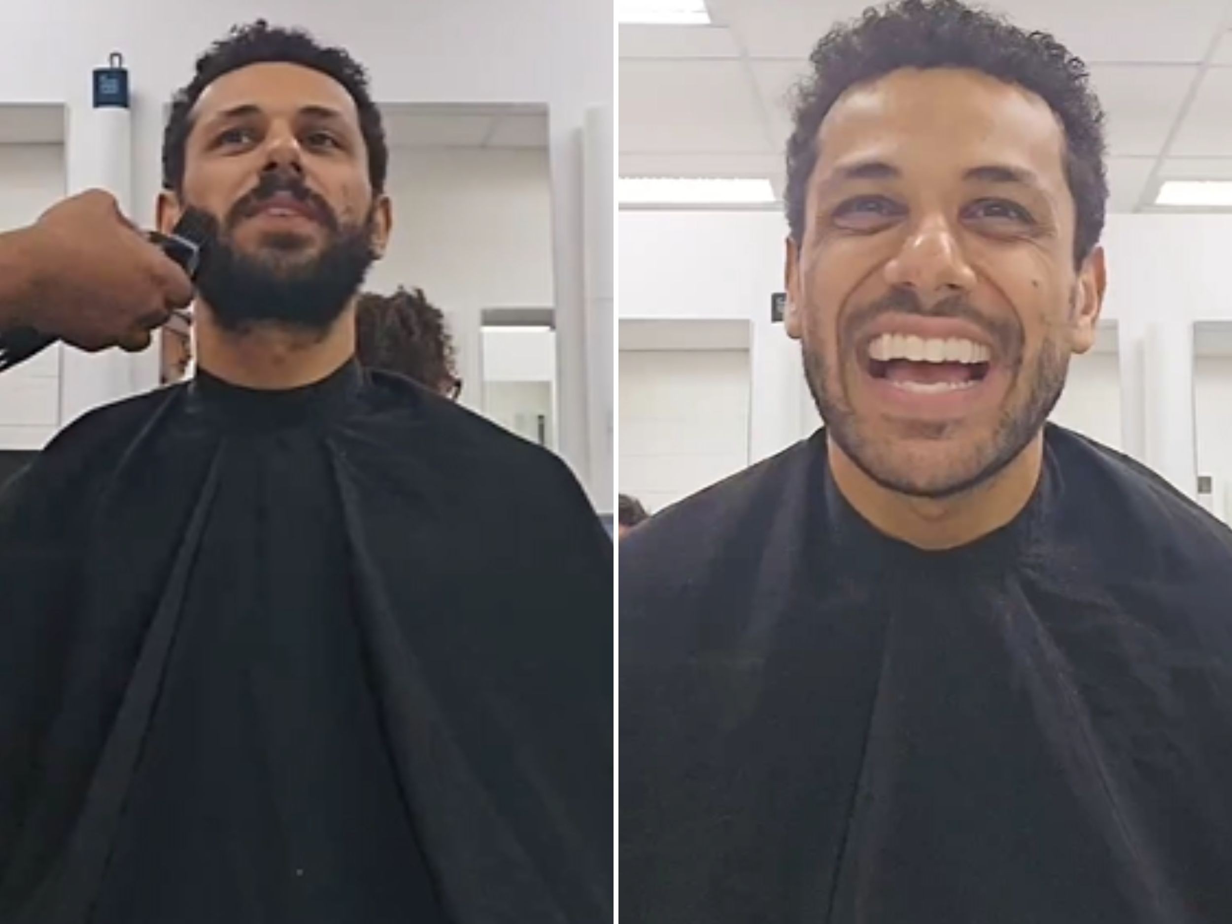 Amaury Lorenzo faz a barba após dois anos e novo visual divide opiniões ...