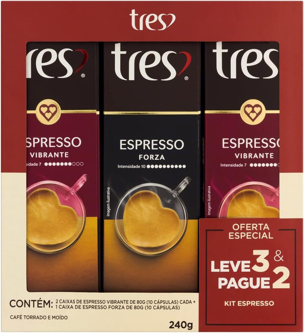 Capsulas para cafeteira - disponível na Amazon — Foto: Divulgação