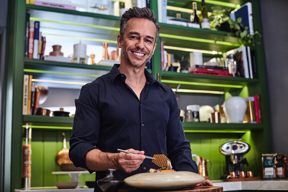 Gustavo Pereira, chef e proprietário da Partager Gastronomia — Foto: Higor Bastos
