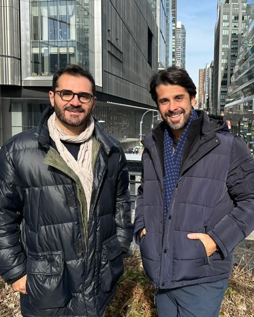 Marcelo Cosme e Frankel Brandão — Foto: Instagram/Reprodução