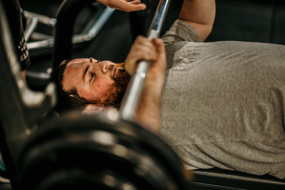 Homem treinando — Foto: Getty Images