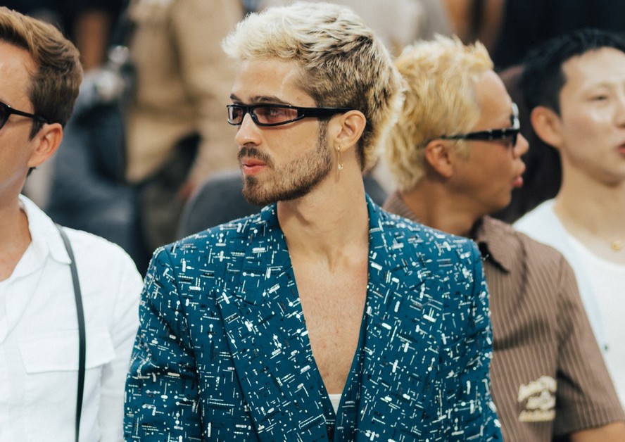 João Guilherme na semana da moda de Paris