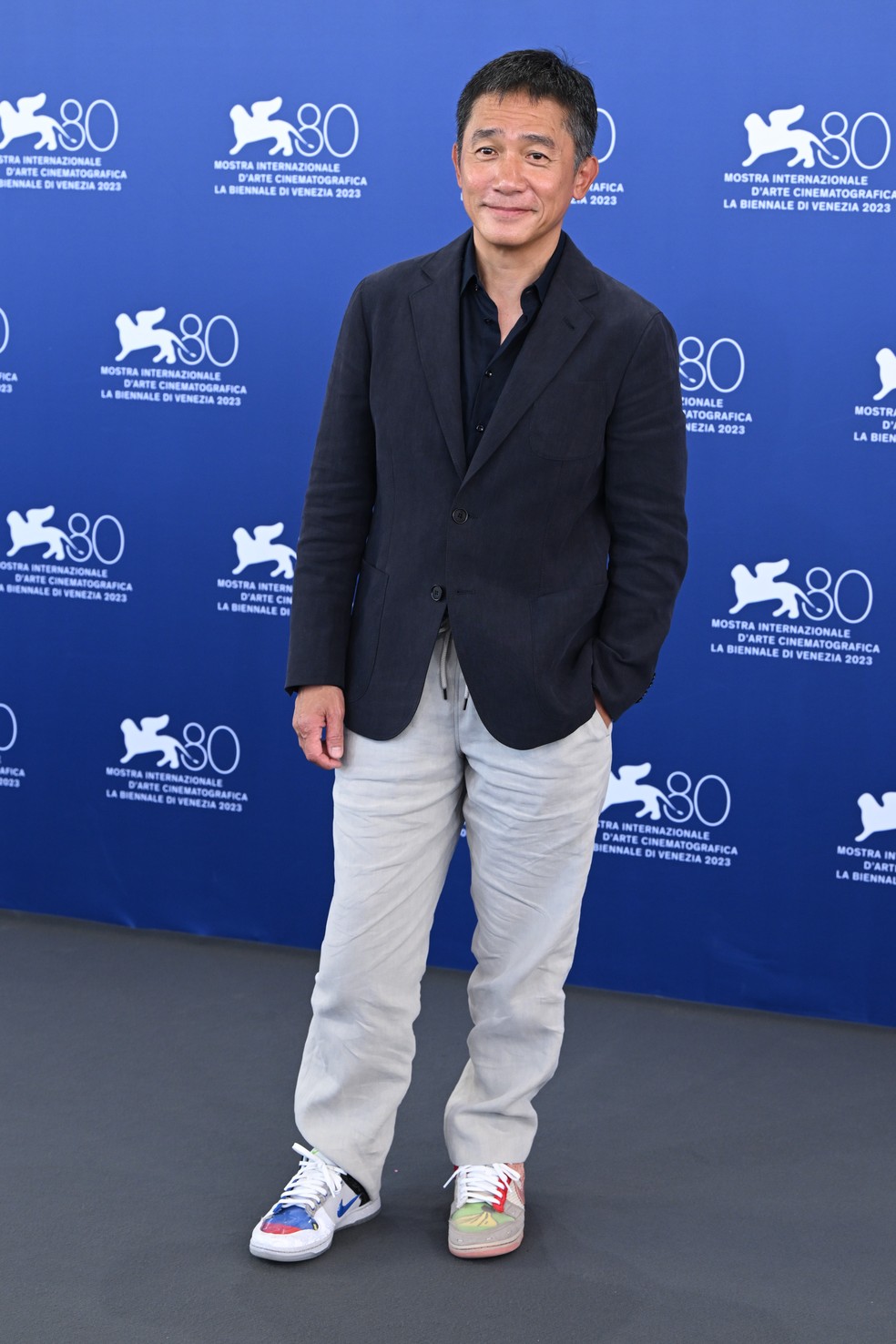 Tony Leung Chiu-Wai no Festival de Veneza 2023 — Foto: Getty Images