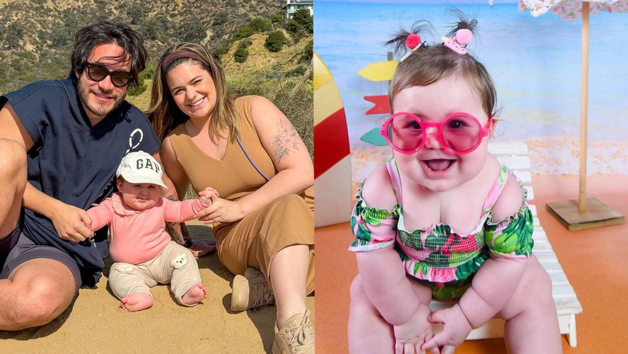 Lua é a primeira filha da empresária Viih Tube e do ex-BBB Eliezer