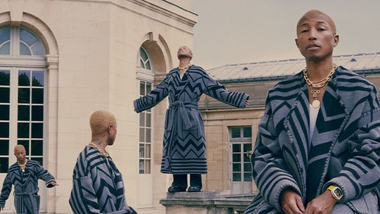 Pharrell Williams fala sobre futuro da Louis Vuitton
