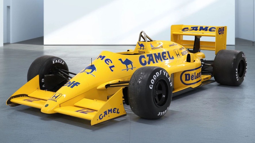 De Ayrton Senna a Verstappen: peças originais da Fórmula 1 que