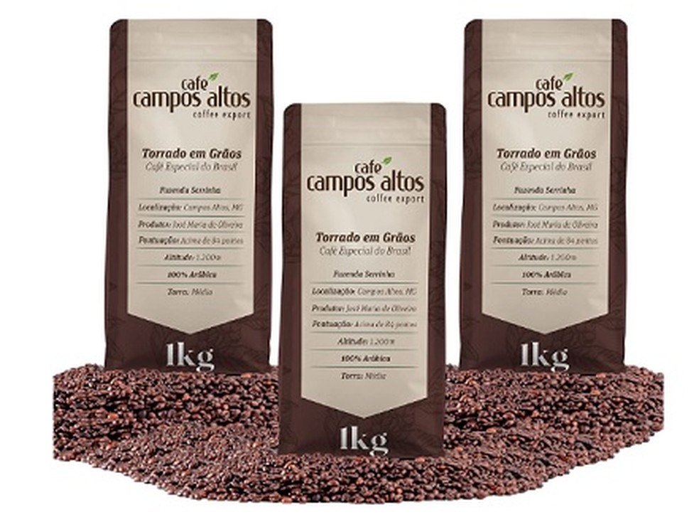 Café Campos Altos - disponível na Amazon' — Foto: Divulgação