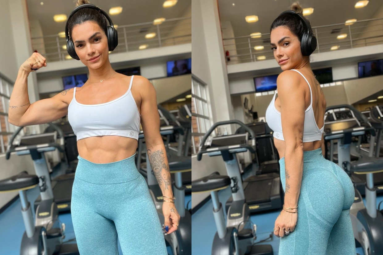 Em Angola, Kelly Key posa em jet ski e mostra corpão nas redes GQ GQ