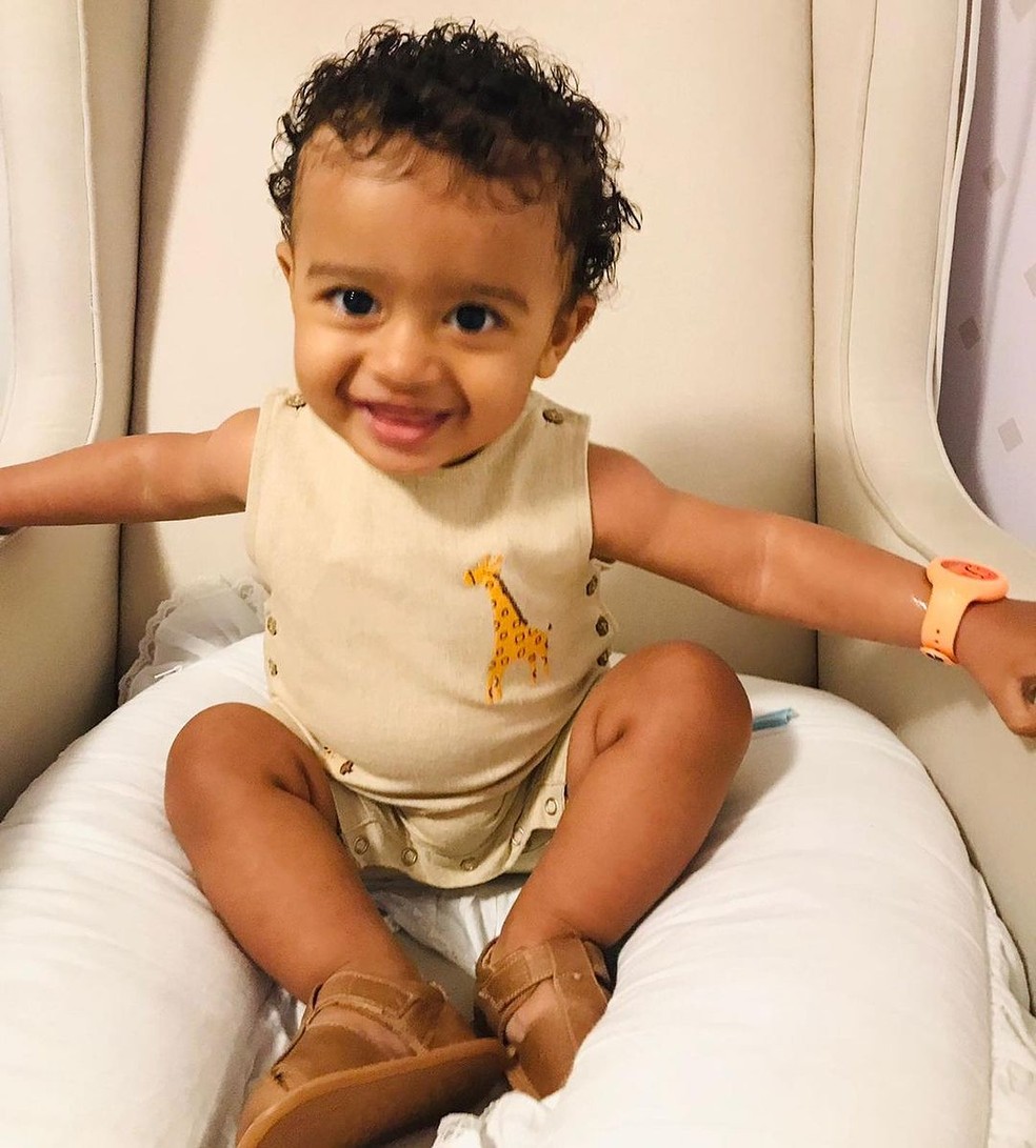O pequeno Joaquim, de 11 meses — Foto: Reprodução/Instagram