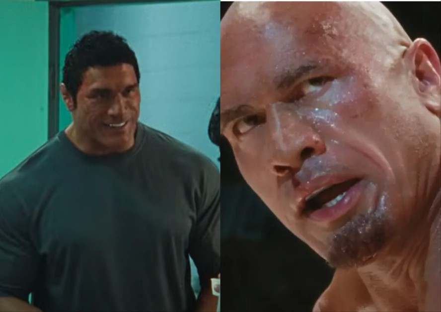 The Rock fica irreconhecível para novo filme sobre Mark Kerr, lenda do
