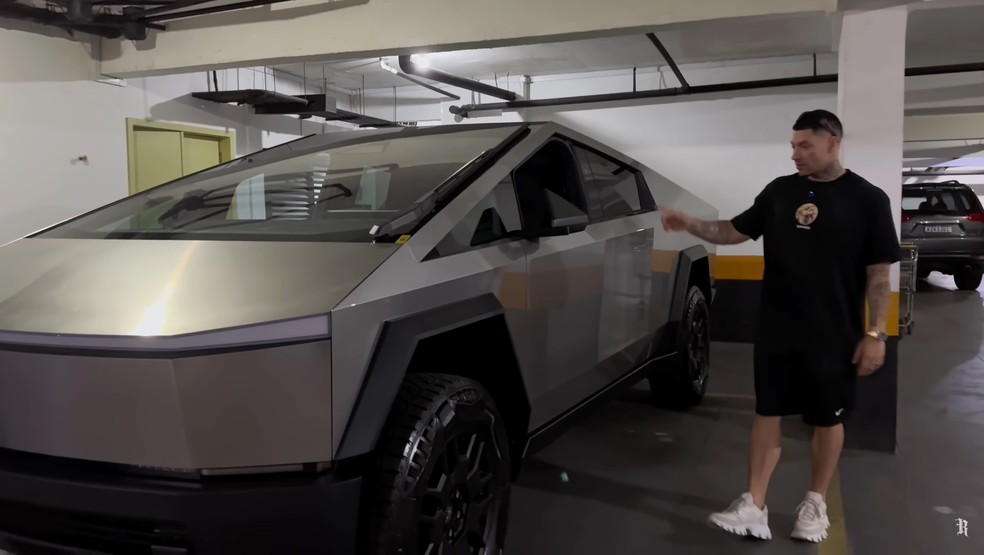 Filipe Ret compra Cybertruck de R$ 1,5 milho  Foto: Reproduo/Youtube