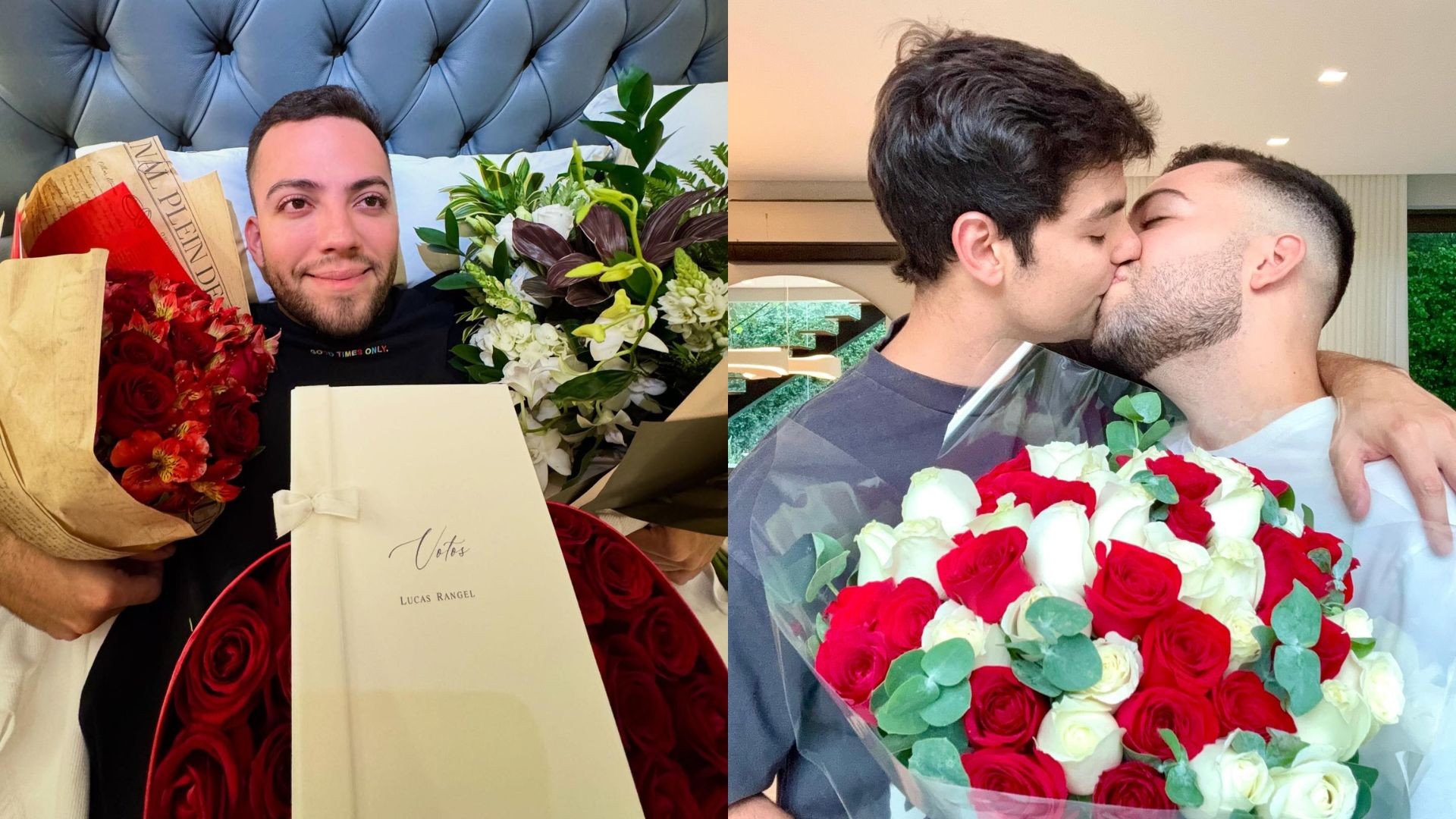 Lucas Rangel fala sobre nervosismo no dia de seu casamento: 'Não ...