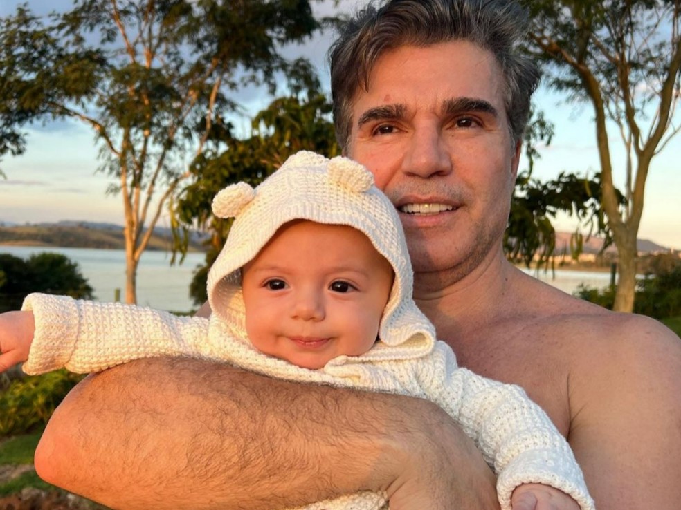 Jarbas Homem de Mello fala do seu primeiro Dia dos Pais com o Luca — Foto: Instagram/Reprodução