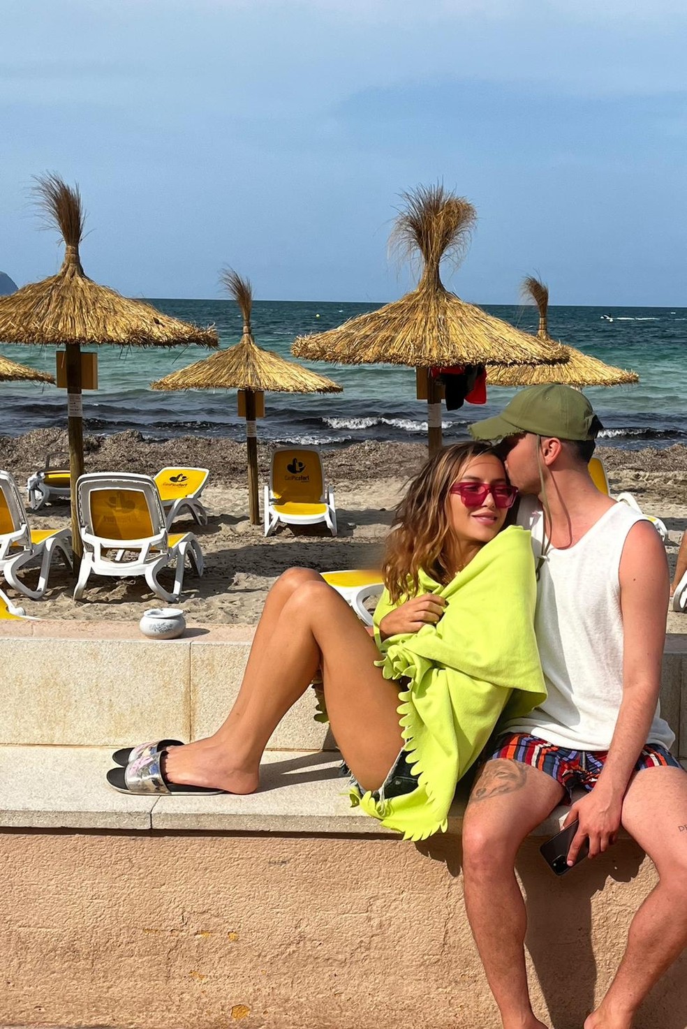 Marcella Maia e seu novo namorado — Foto: Reprodução / Instagram